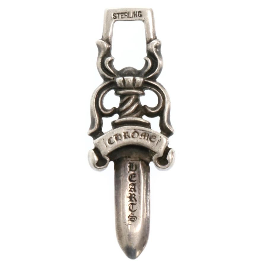 クロムハーツ♯10 DAGGER ダガー チャーム ネックレス トップ 丸環付き CHROME HEARTS（クロムハーツ） #10 DAGGER #10ダガーペンダント