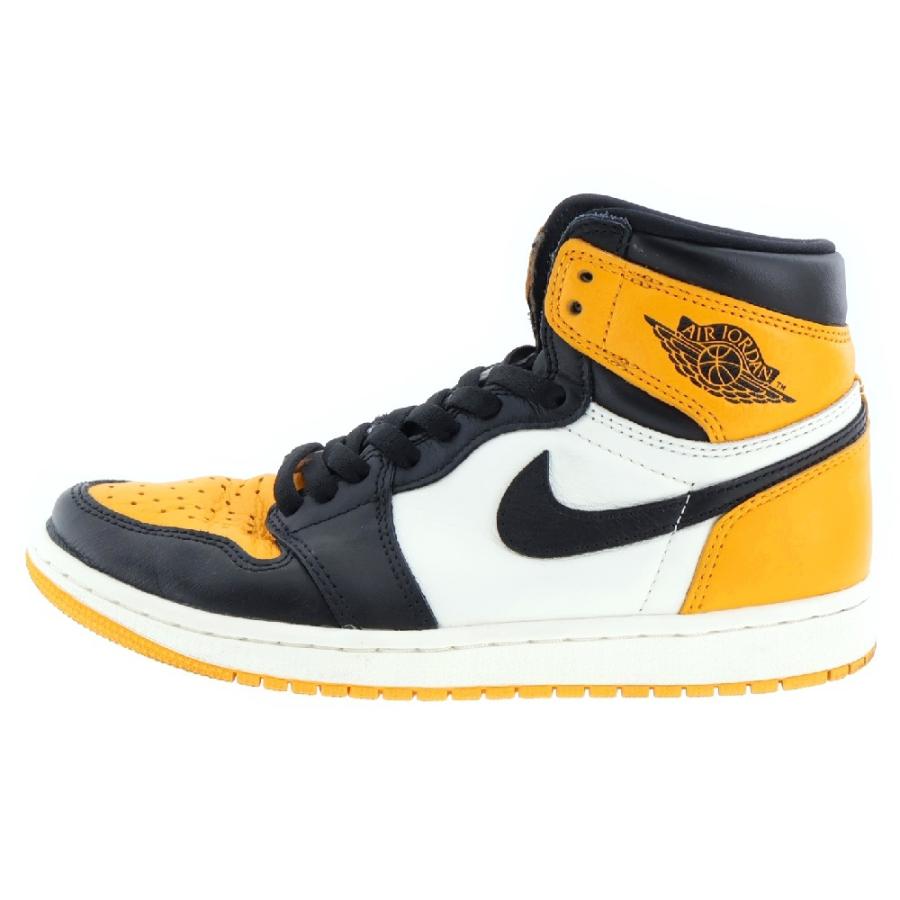 NIKE　エアジョーダン ハイカット シューズ イエロー/ブラック 27cm NIKE エアジョーダン ハイカット シューズ イエロー/ブラック 27cm