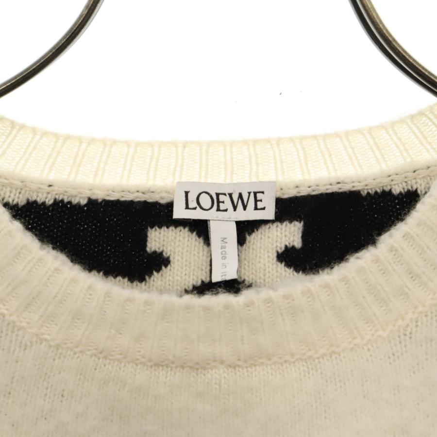 LOEWE ロエベ 23AW ANAGRAM INTARSIA SWEATER アナグラム ロゴ LOEWE ロエベ 23AW ANAGRAM INTARSIA SWEATER アナグラム ロゴ