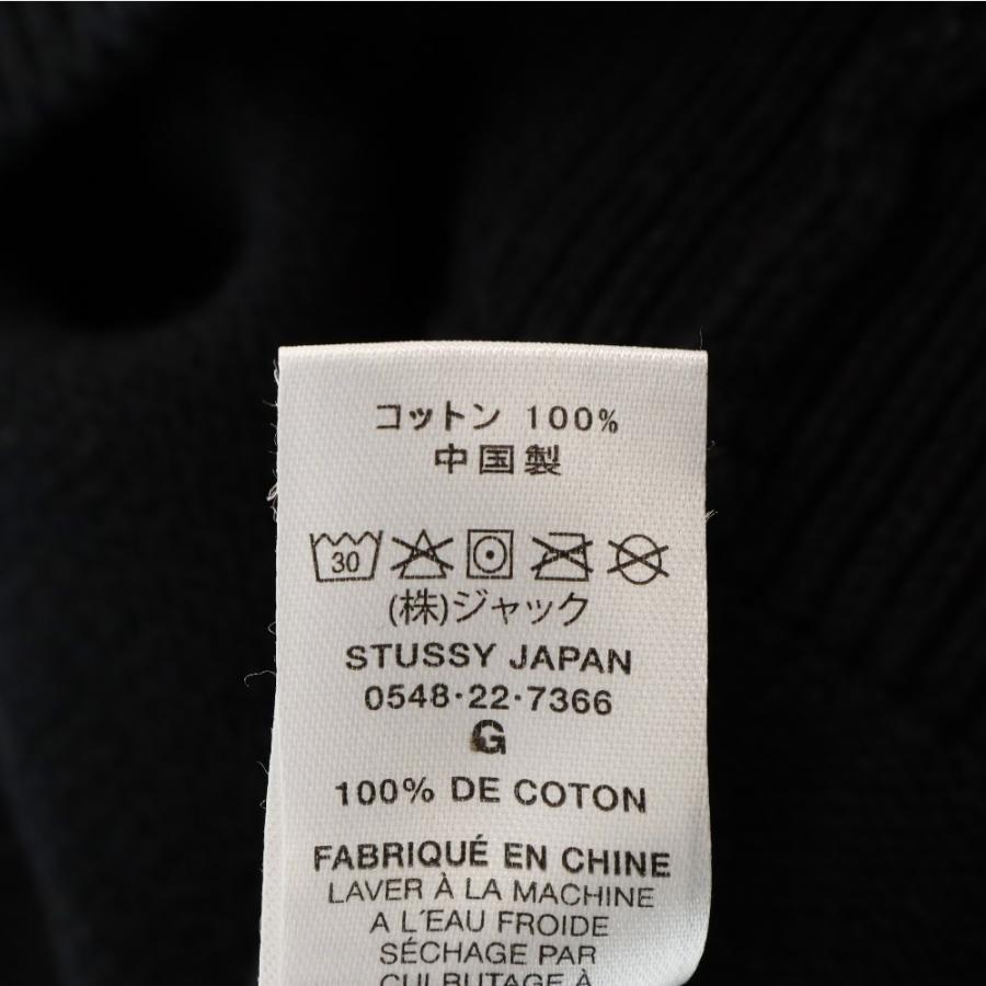 STUSSY（ステューシー） CARE LABEL SWEATER ケアレーベル コットン