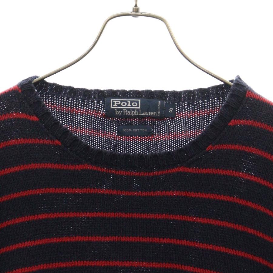 POLO RALPH LAUREN（ポロ・ラルフローレン） 90S ボーダー クルー