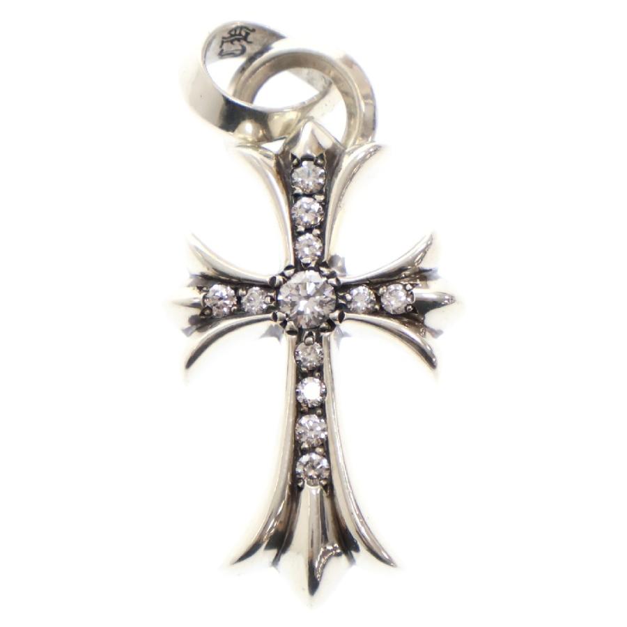 クロムハーツCHスモールクロスwithベイル アフターダイヤ CHROME HEARTS（クロムハーツ） CH CRS SML WBALE A/DIA スモールCH