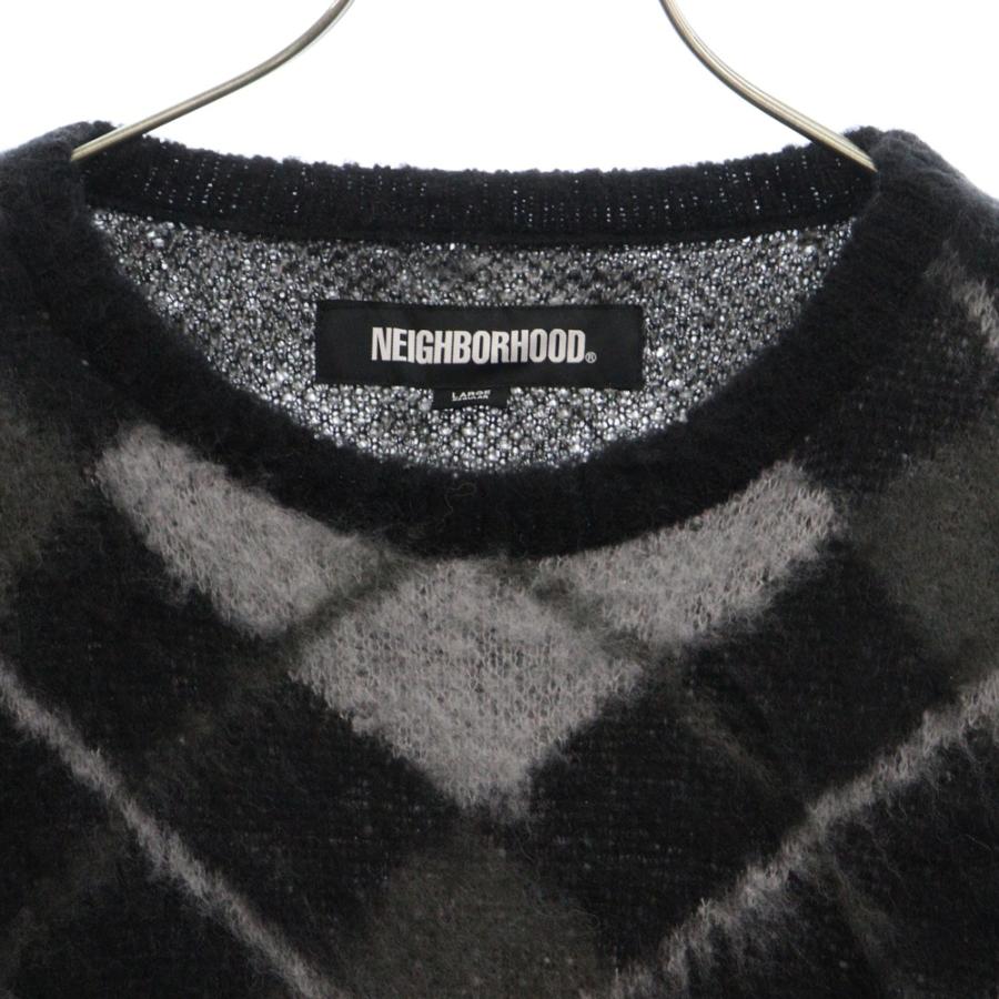 NEIGHBORHOOD（ネイバーフッド） 23AW アーガイルパターン クルー