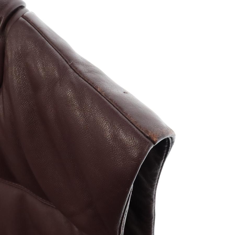 Supreme SUPREME シュプリーム 09AW Leather Puffy Vest Supreme SUPREME シュプリーム 09AW Leather Puffy Vest