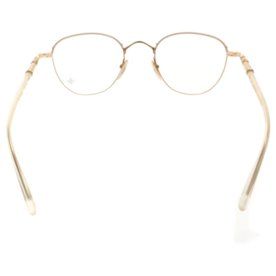 CHROME HEARTS（クロムハーツ） GAG ボストンフレーム クリアレンズ