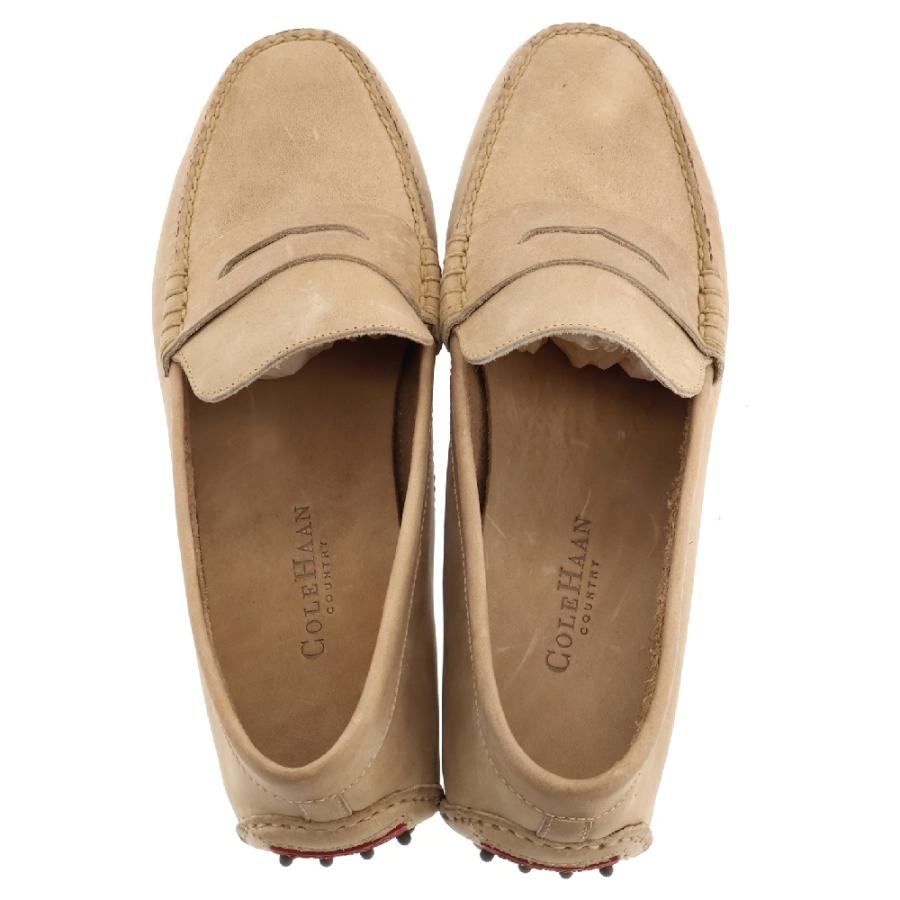 COLE HAAN コール ハーン スウェード ローファー スリッポン ベージュ 
