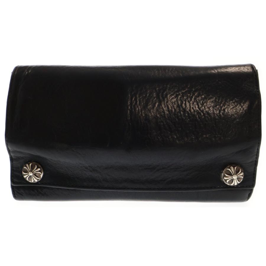 CHROME HEARTS クロムハーツ LONG WALLET グリーシー クロス CHROME HEARTS クロムハーツ LONG WALLET グリーシー クロス