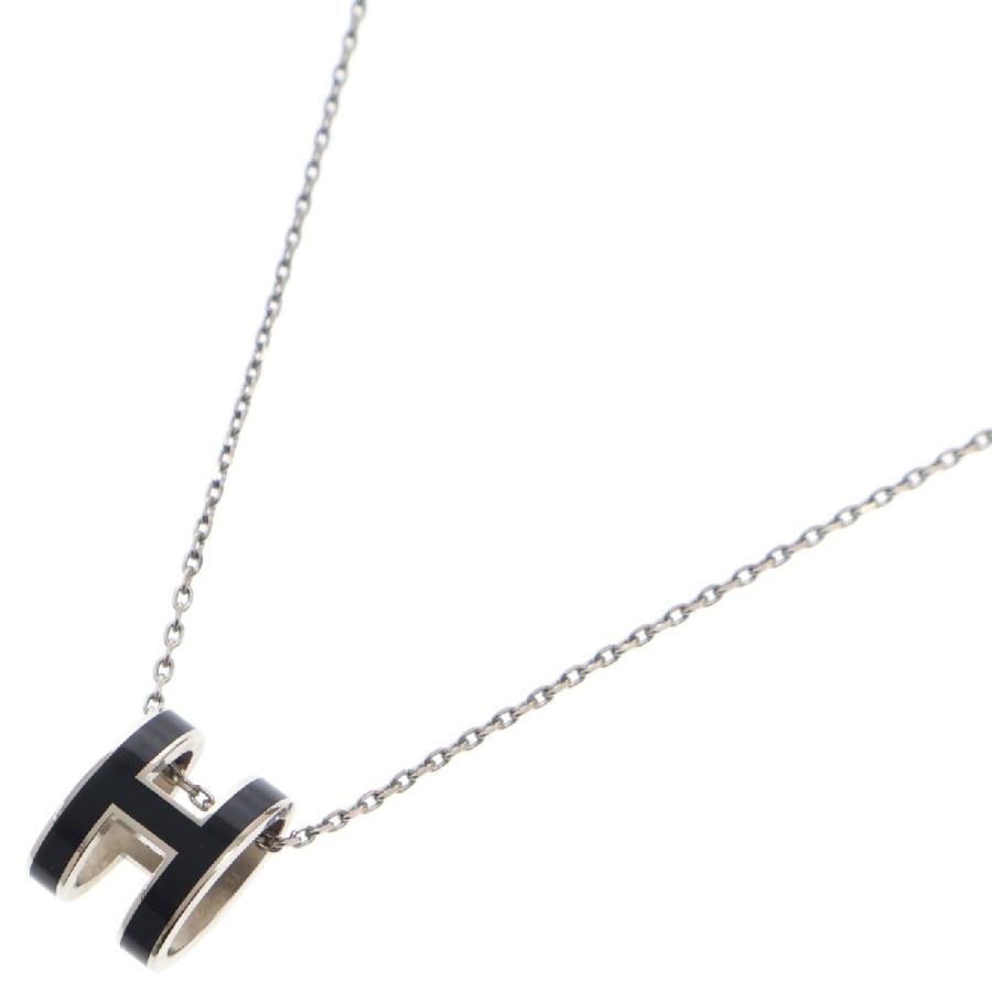 HERMES（エルメス） ポップアッシュ H パラディウムプレーテッド ロゴ