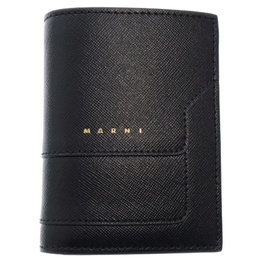 MARNI マルニ BIFOLD WALLET ステッチ レザー 二つ折り 財布 