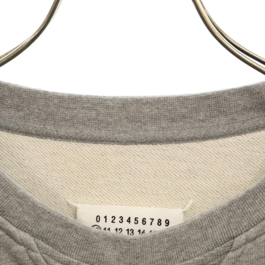 マルジェラ グレー 長袖カットソー AAA プリント サイズ 50 マルジェラ