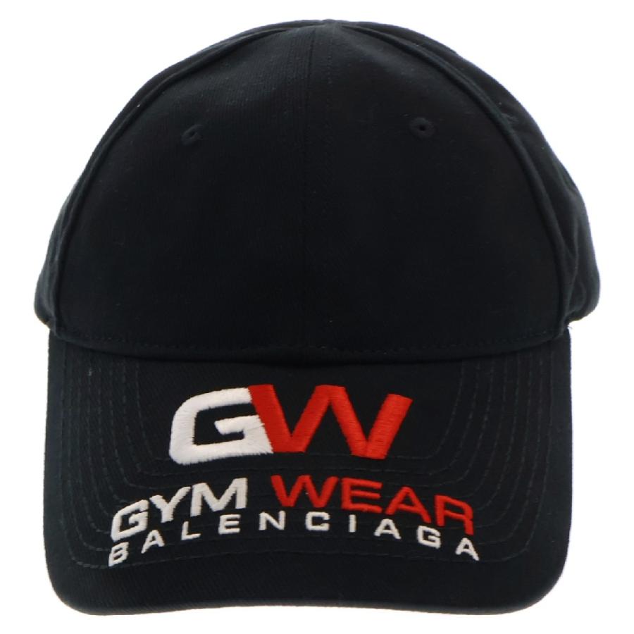 BALENCIAGA バレンシアガ GYM WEAR CAP ジムウェア ロゴ エンブロイ 