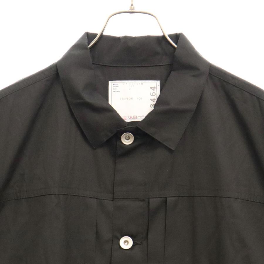 sacai Sacai サカイ 24SS COTTON POPLIN SHIRT JACKET 1st型 sacai Sacai サカイ 24SS COTTON POPLIN SHIRT JACKET 1st型