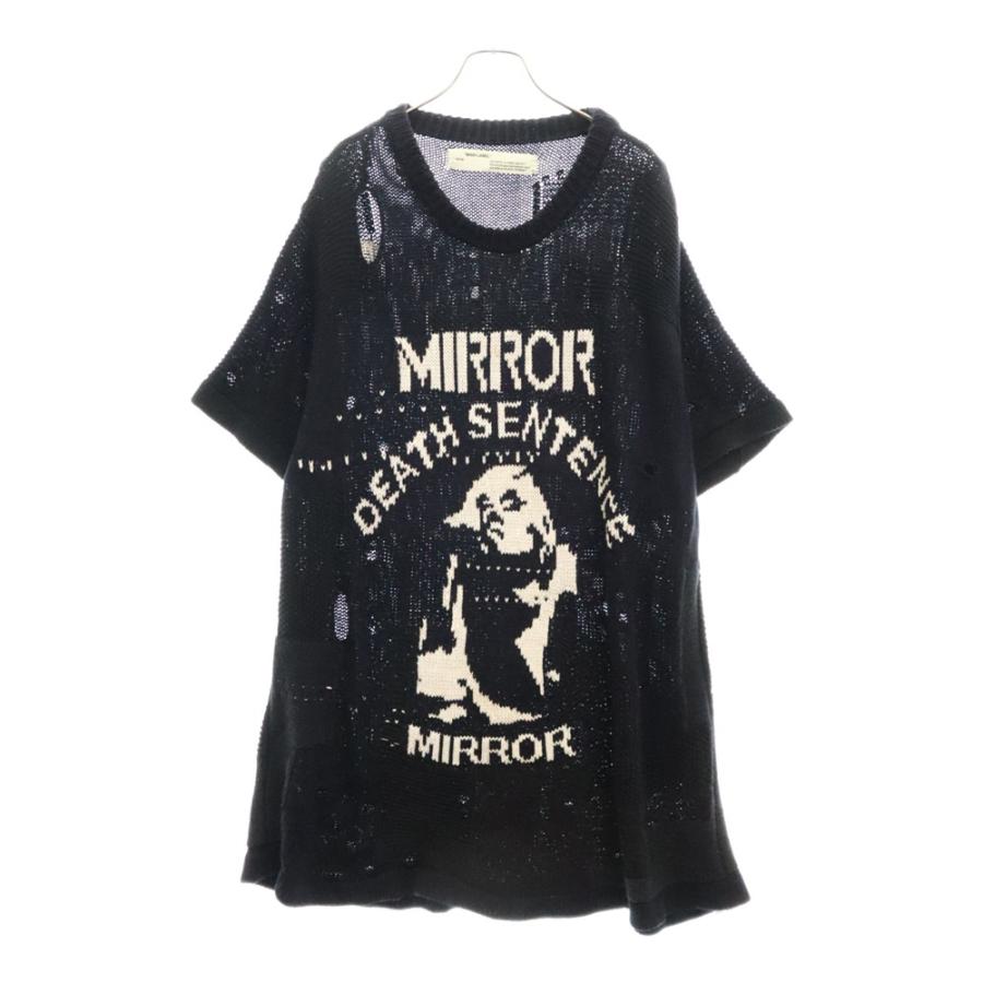 OFF-WHITE オフホワイト MIRROR DEATH SENTENCE ミラー デス  