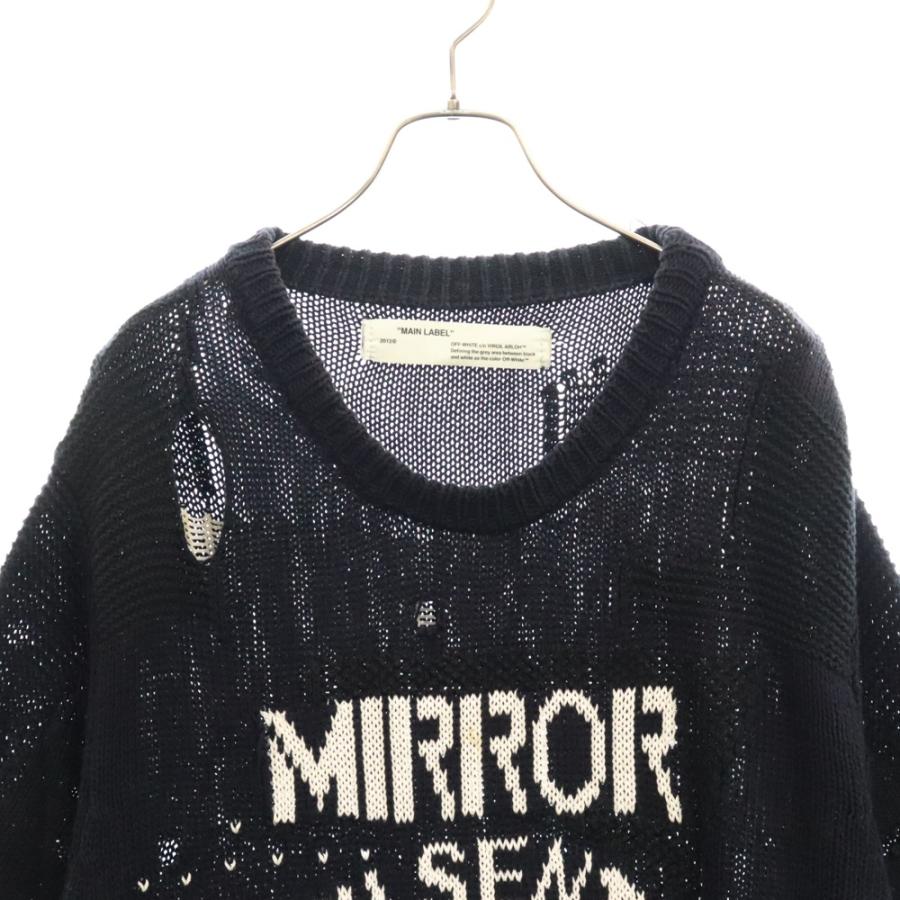 OFF-WHITE オフホワイト MIRROR DEATH SENTENCE ミラー デス  