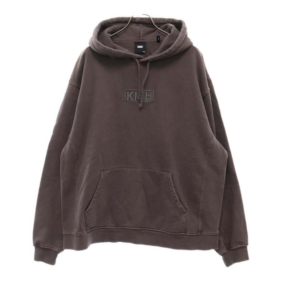 KITH キス 20AW ウィリアムズフーディー オーバーダイ加工 ボックス 