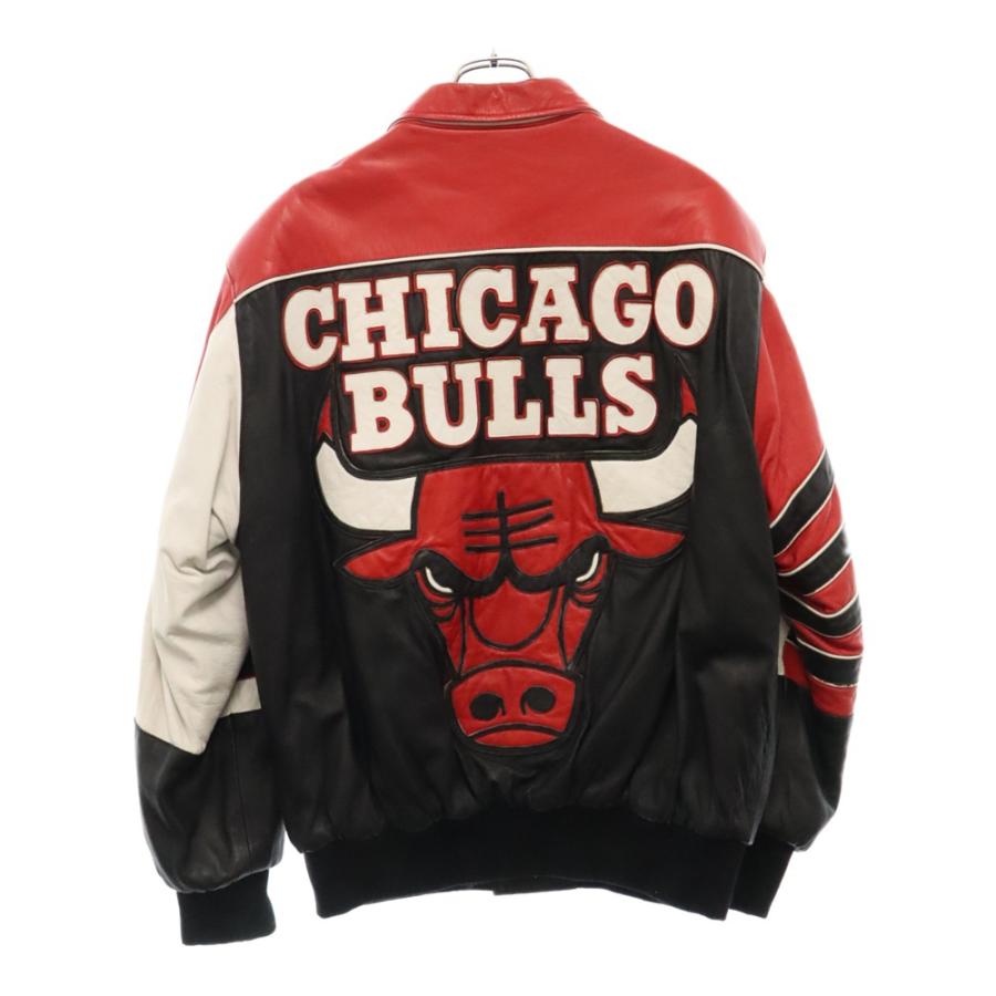 JEFF HAMILTON USA製 （Lサイズ） シカゴ・ブルズ JEFF HAMILTON ジェフハミルトン CHICAGO BULLS ワッペン リバーシブル