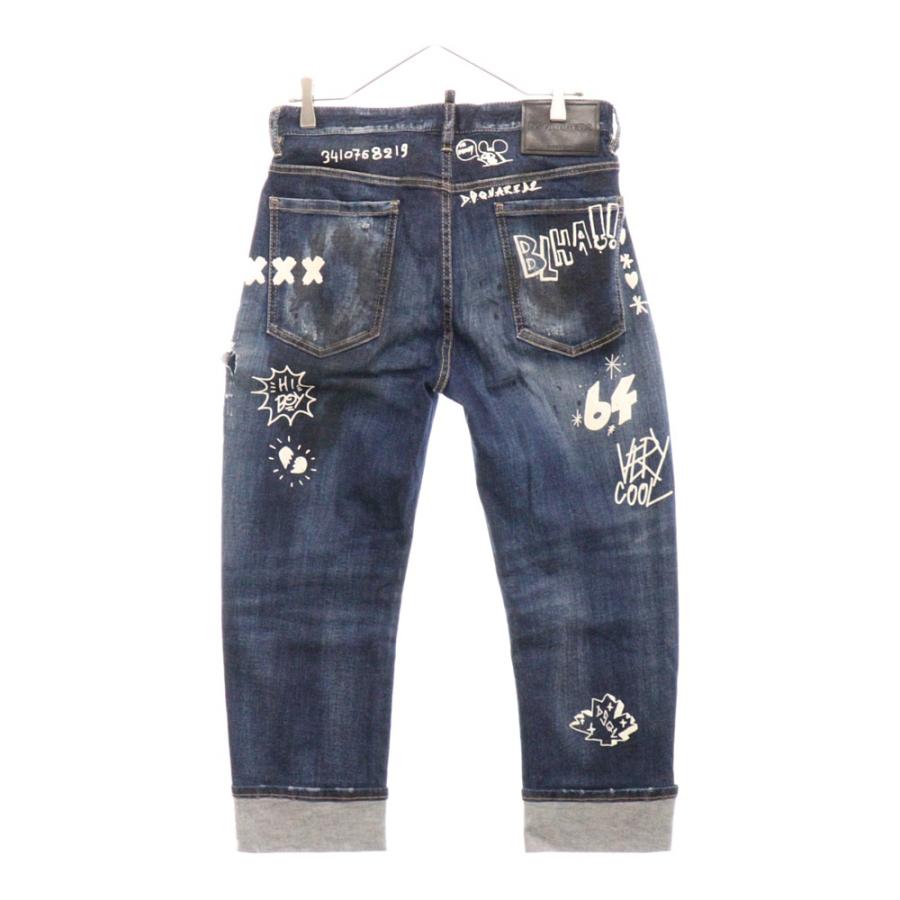 DSQUARED2（ディースクエアード） 22SS ペンキグラフィックデザイン 