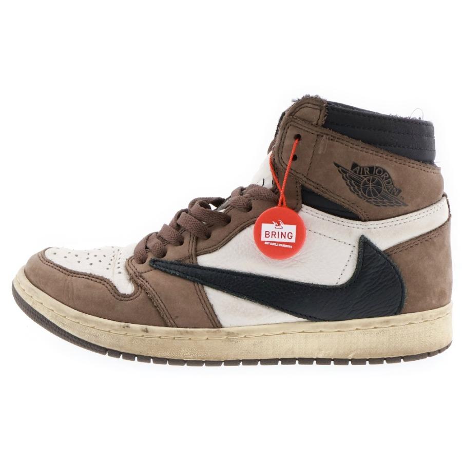 NIKE ナイキ ×TRAVIS SCOTT AIR JORDAN 1 トラヴィススコット NIKE ナイキ ×TRAVIS SCOTT AIR JORDAN 1 トラヴィススコット