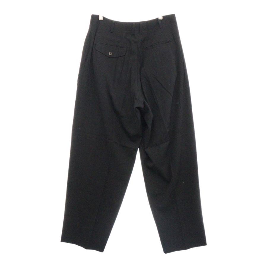 Yohji Yamamoto（ヨウジヤマモト） ウール ジップフライ フロント