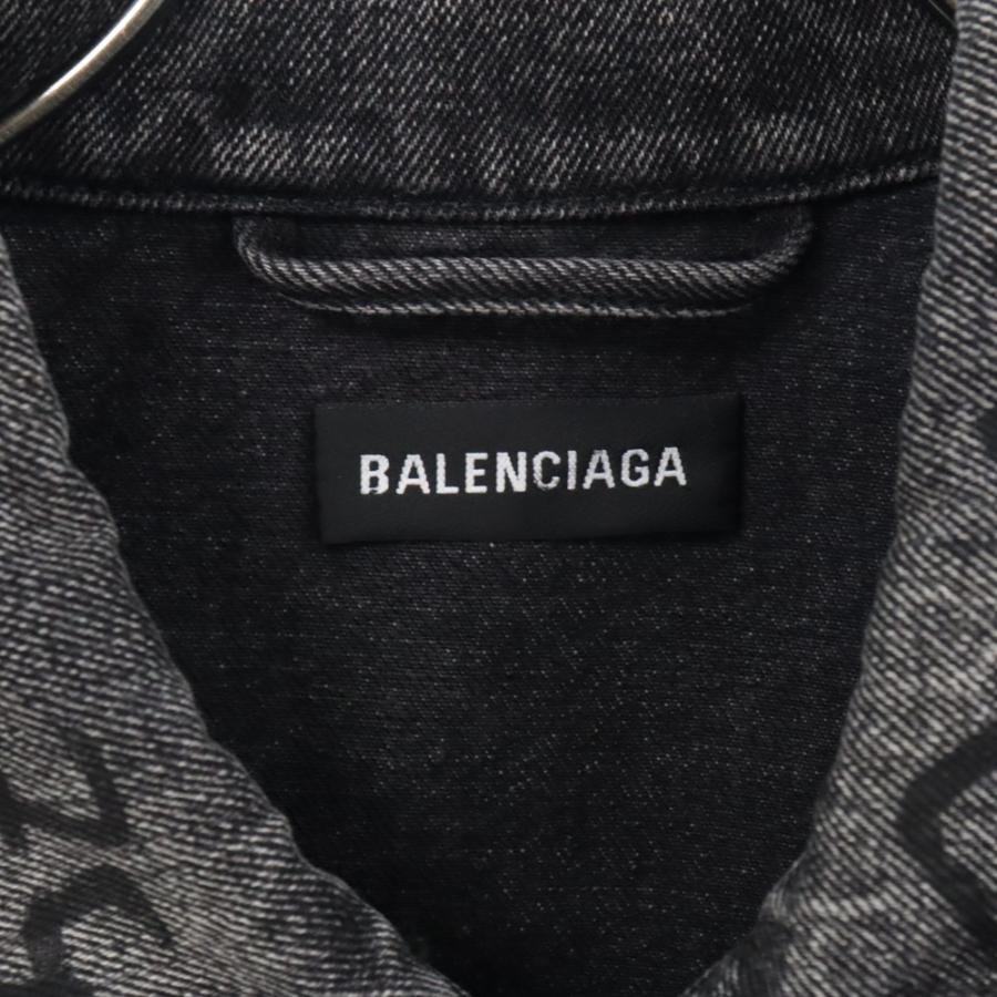 BALENCIAGA（バレンシアガ） 18AW Graffiti Denim Jacketグラフィティ