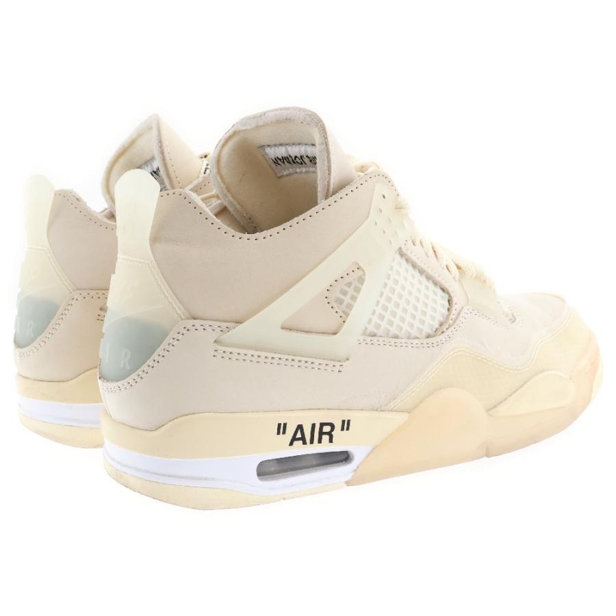 NIKE（ナイキ） × オフホワイト ウィメンズ エアジョーダン4 SP