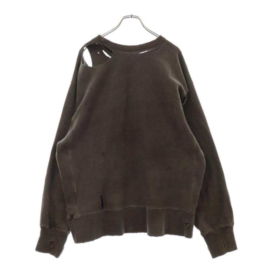 ANCELLM アンセルム 24SS CRASH SWEAT SHIRT クラッシュ ANCELLM アンセルム 24SS CRASH SWEAT SHIRT クラッシュ