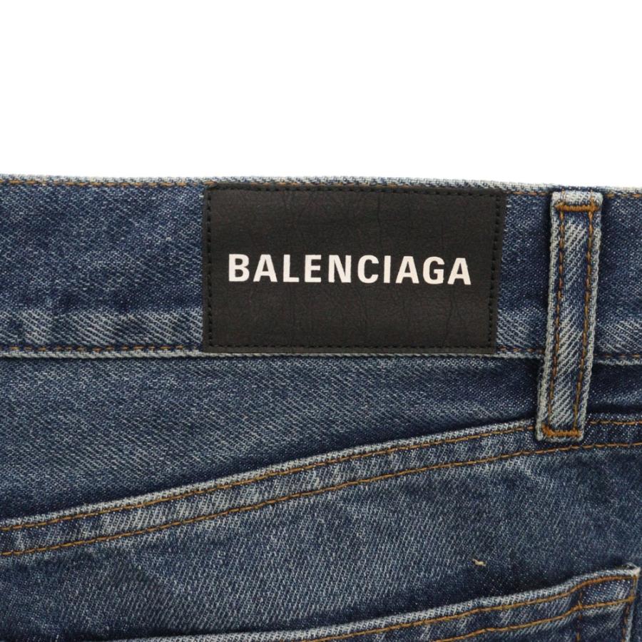 BALENCIAGA（バレンシアガ） CROPPED DENIM PANT ボタンフライ