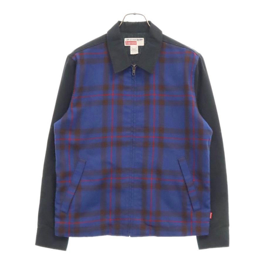 Supreme シュプリーム 15AW× コムデギャルソン シャツ チェック柄 