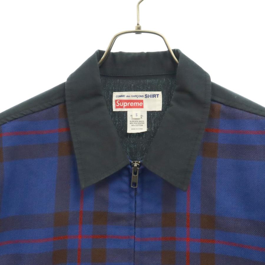 Supreme シュプリーム 15AW× コムデギャルソン シャツ チェック柄 