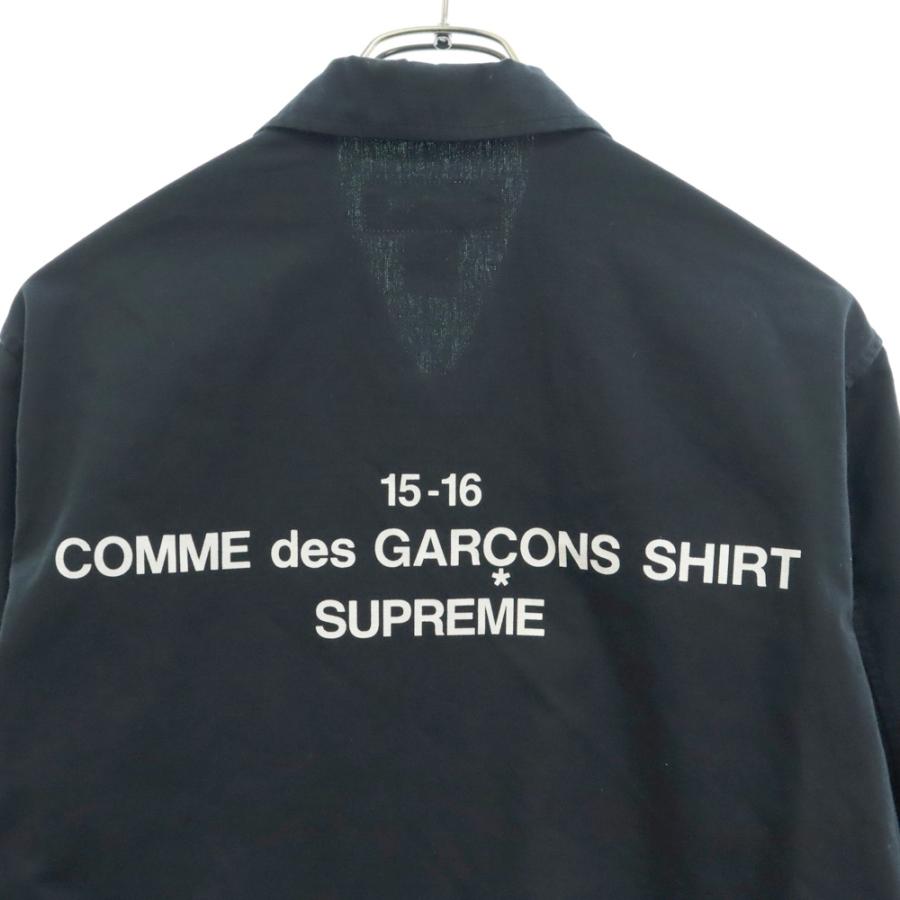 Supreme シュプリーム 15AW× コムデギャルソン シャツ チェック柄 
