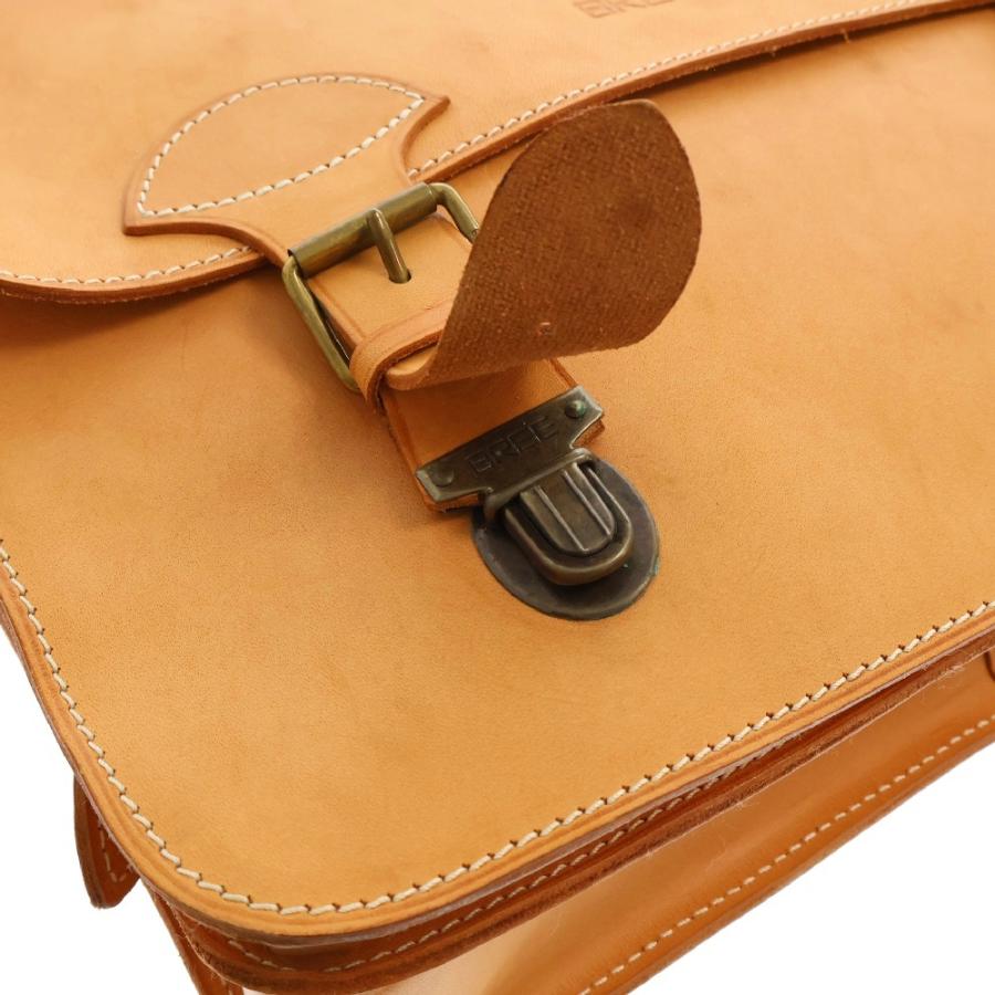 【希少】BREE ブリー　アタッシュケース　ヌメ革 ブリー BREE レザー ビジネスバッグ ブリーフケース ヌメ革