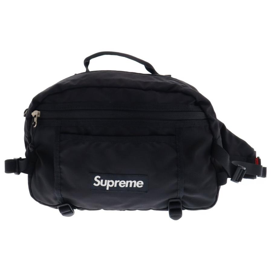 SUPREME シュプリーム 16SS Waist Bag ウエストバッグ ブラック SUPREME シュプリーム 16SS Waist Bag ウエストバッグ ブラック