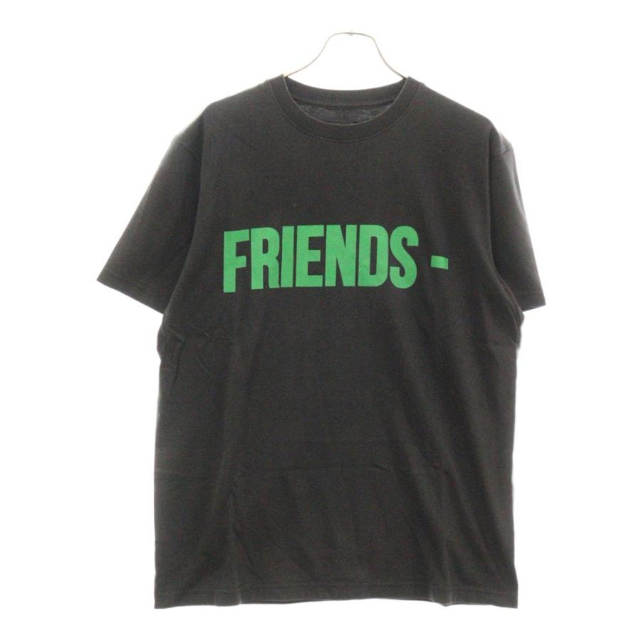 VLONE ヴィーロン FRIENDS T-SHIRT 半袖Tシャツ ブラック VLONE ヴィーロン FRIENDS T-SHIRT 半袖Tシャツ ブラック