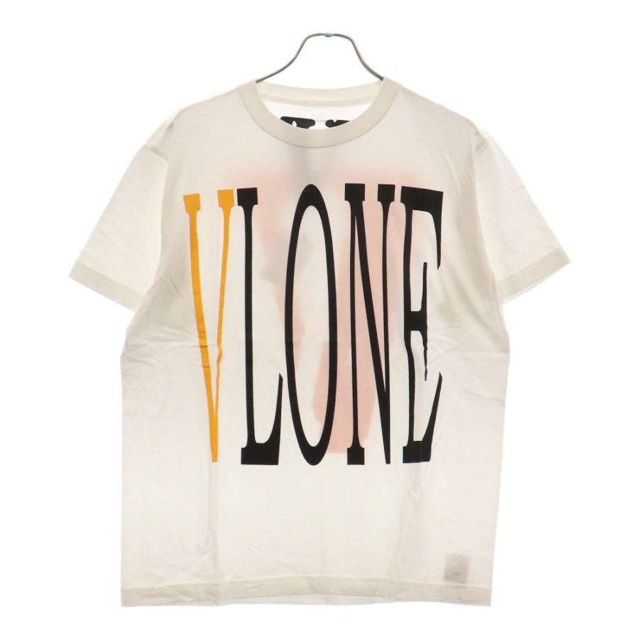 VLONE ヴィーロン LOGO T-SHIRT 半袖Tシャツ ホワイト/ブラック 