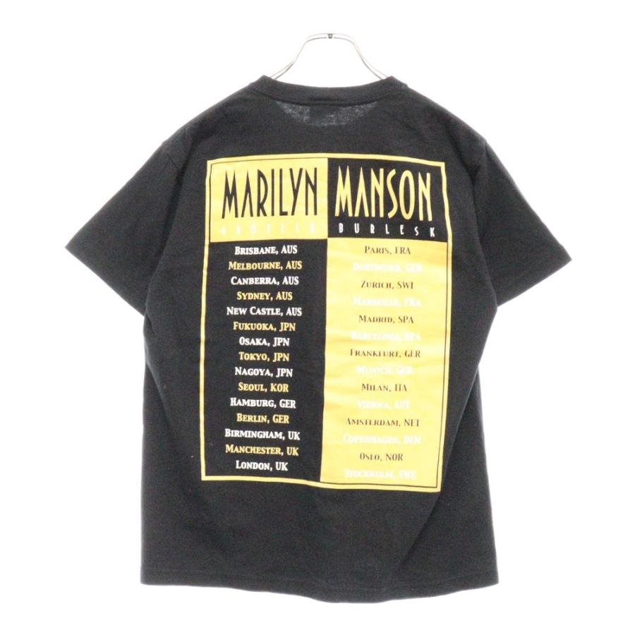 マリリンマンソンGOLDEN OF GROTESQUE 2003 ツアーTシャツ