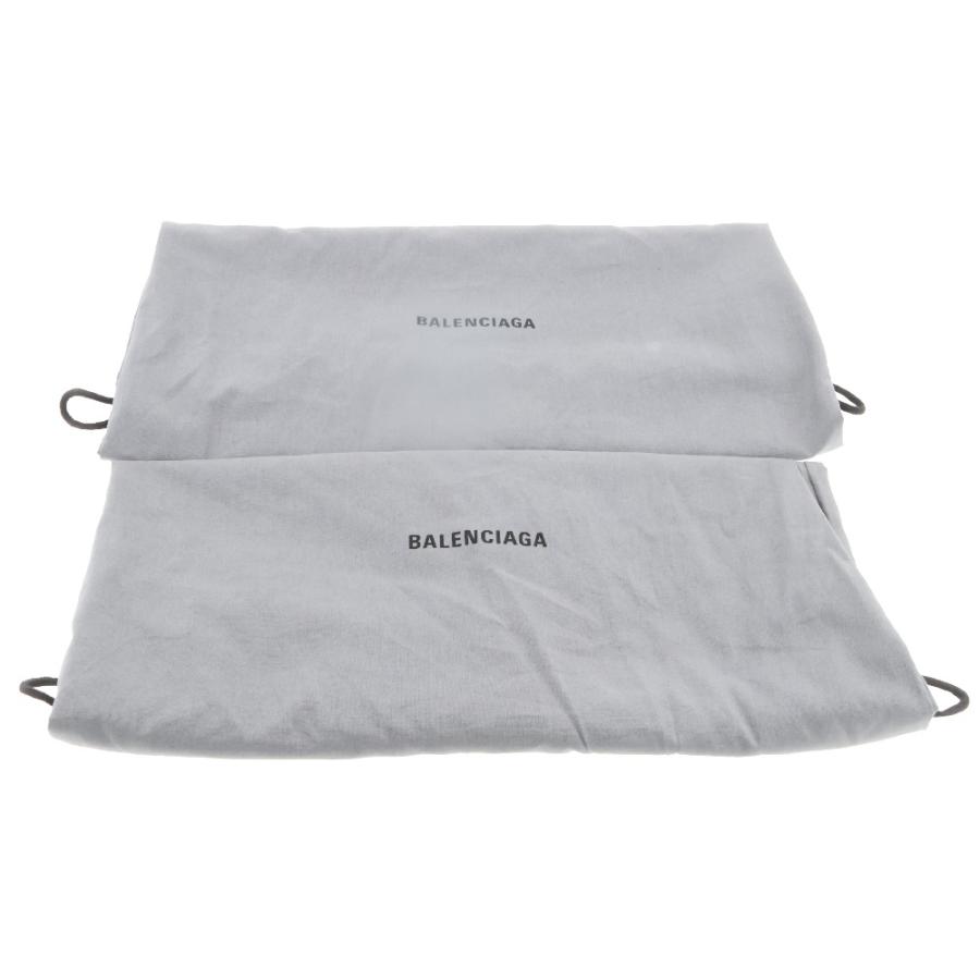 BALENCIAGA trooper 40 ブラックラバーブーツ 収納袋付き