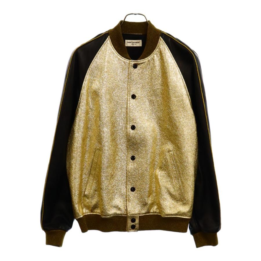 サンローランパリ BANG leather bomber jacket バン サンローランパリ BANG leather bomber jacket バン