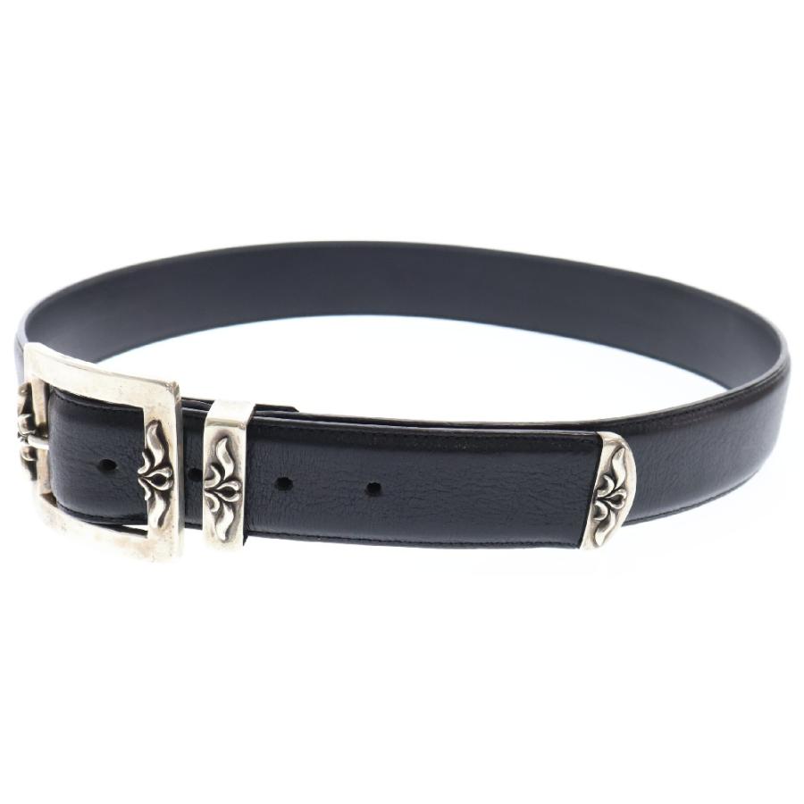 CHROME HEARTS クロムハーツ BLT 3PC OTJ 1.5 レザーベルト ブラック  