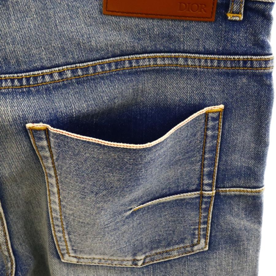 DIOR ディオール アトリエスリムフィット バックチェーンステッチ刺繍