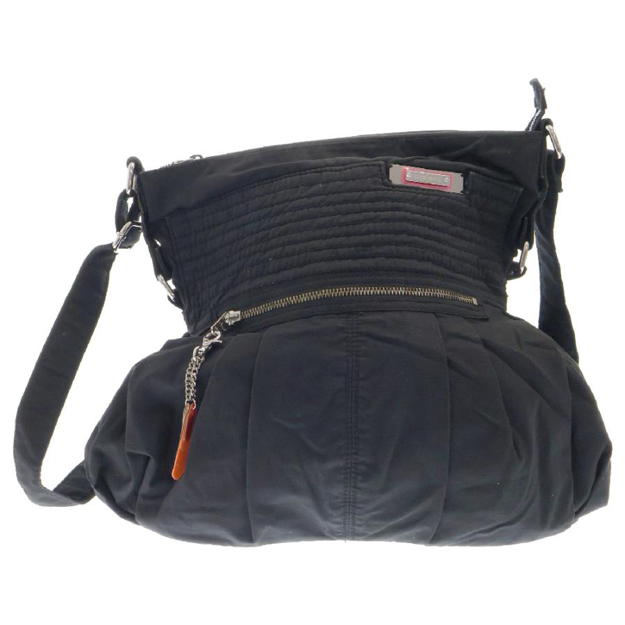 DIESEL ディーゼル Grunge shoulder bag プリーツデザインショルダー 