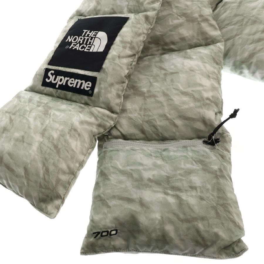 新品未開封 19FW Supreme × ザノースフェエス ダウンスカーフ