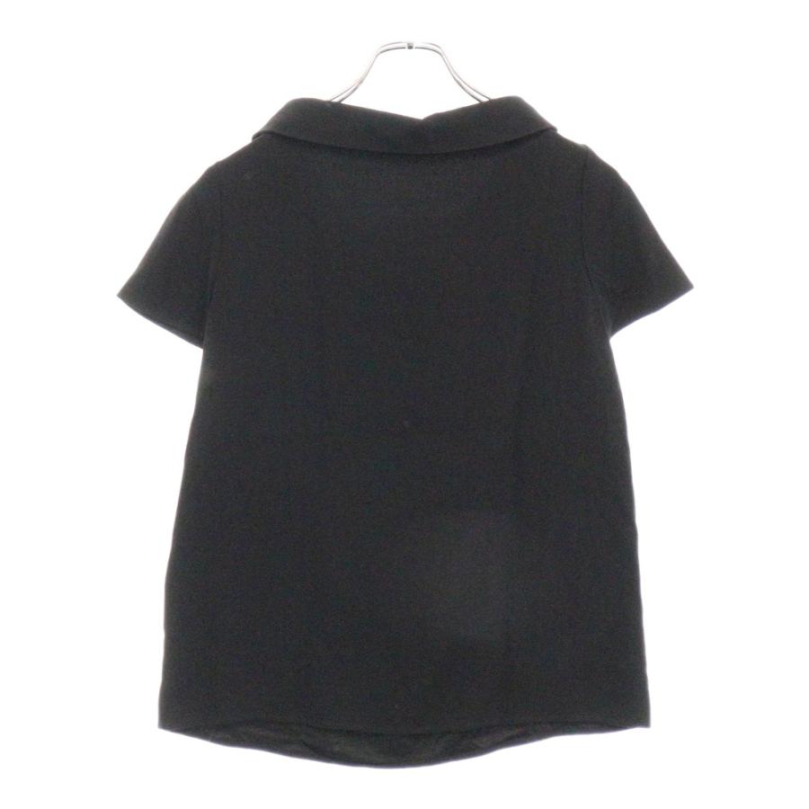 RED VALENTINO レッド ヴァレンティノ 襟元リボン 半袖シャツ ブラウス 