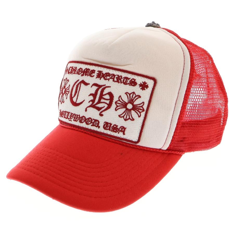 CHROME HEARTS（クロムハーツ） TRUCKER CAP RED トラッカーキャップ 