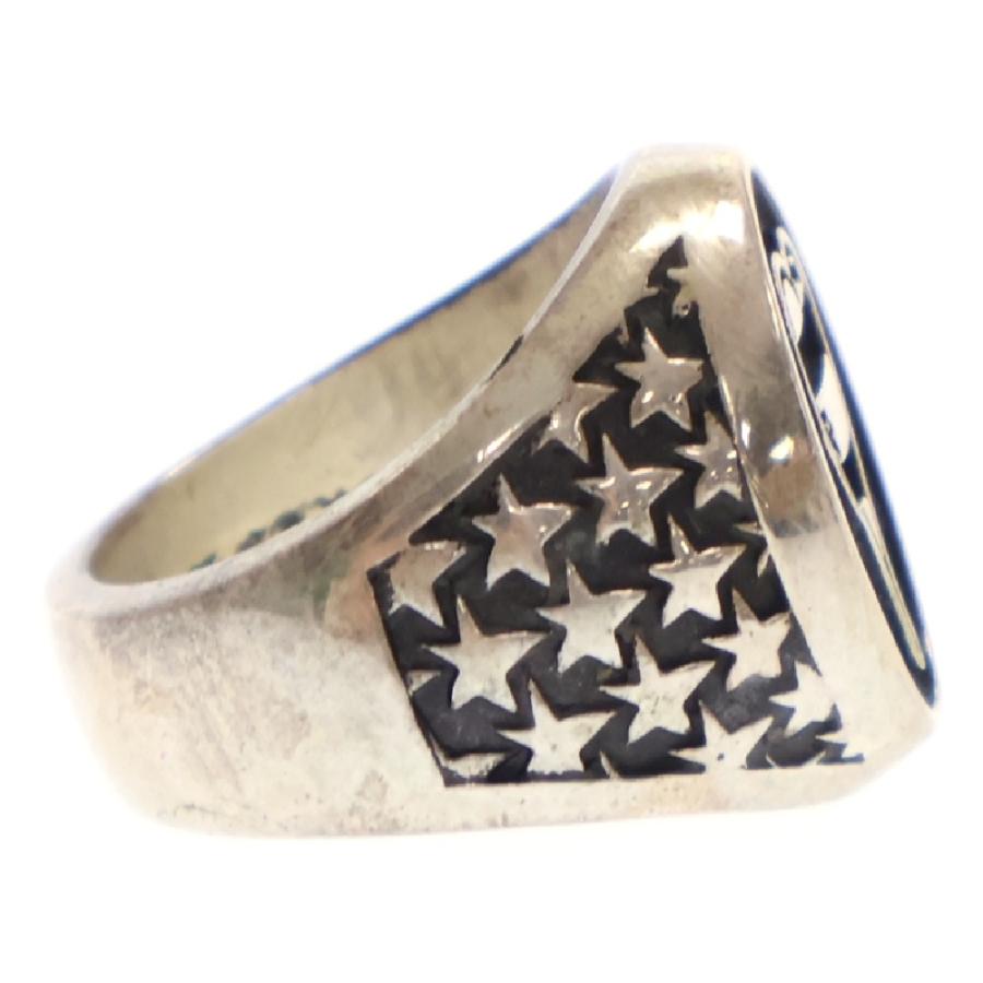 CHROME HEARTS クロムハーツ PPO CAMEO STRIPED HEART RING CHROME HEARTS クロムハーツ PPO CAMEO STRIPED HEART RING