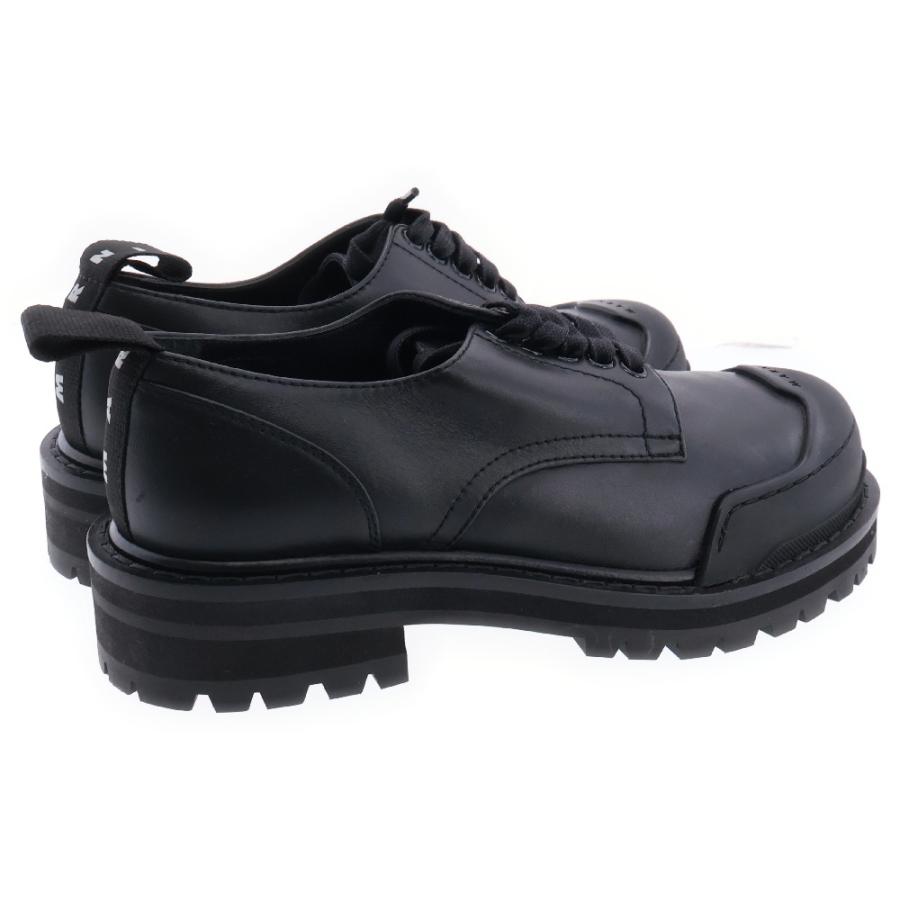 MARNI マルニ 23AW DADA DERBY ダービー レースアップ レザーシューズ ブラック ALMR004903 MARNI（マルニ） 23AW DADA DERBY ダービー レースアップ レザー