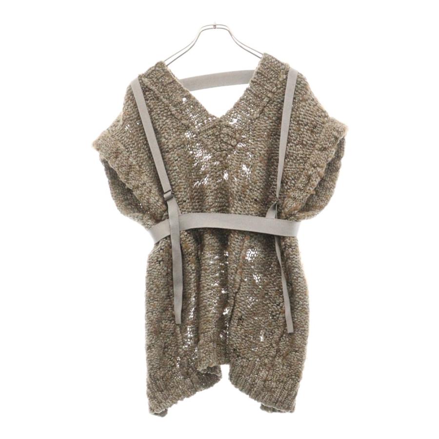 IRENE アイレネ 24AW Fipoas Knit Vest ハーネス付き ニットベスト 