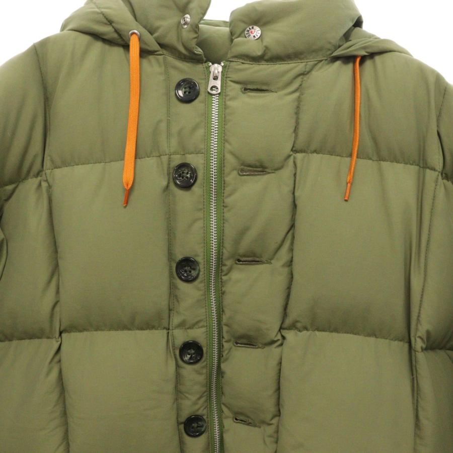 HUMAN MADE ヒューマンメイド 20AW フーデッドダウンジャケット カーキ  