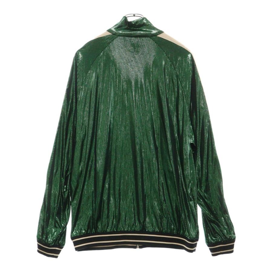 GUCCI グッチ オーバーサイズ ラミネート トラックジャケット グリーン 
