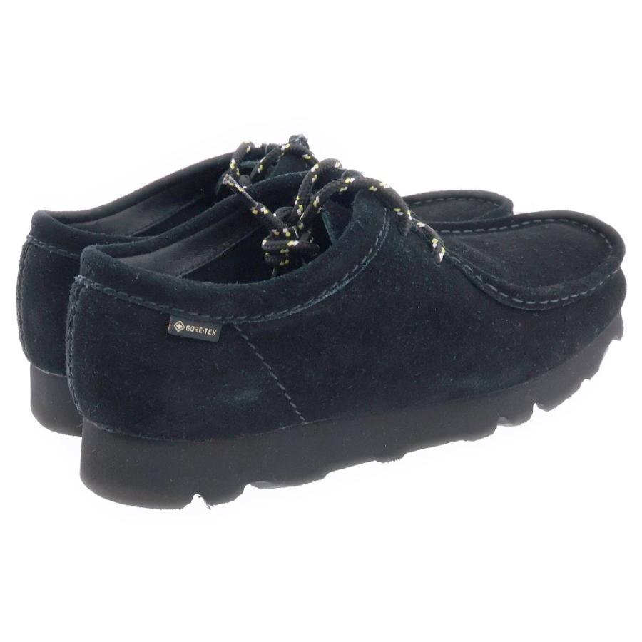 クラークス　ワラビー Clarks（クラークス） CLARKS WALLABEE BOOT GORE-TEX BLACK LEATHER