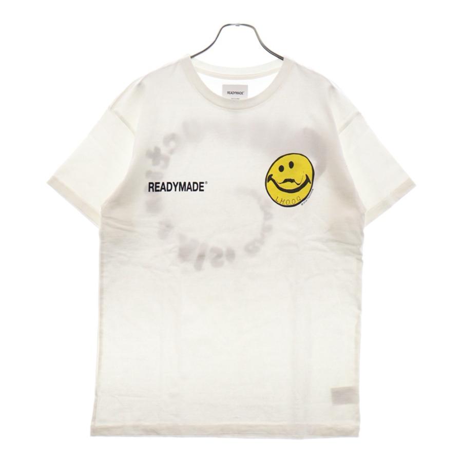 READYMADE READY MADE レディメイド 20SS スマイルプリント クルー  